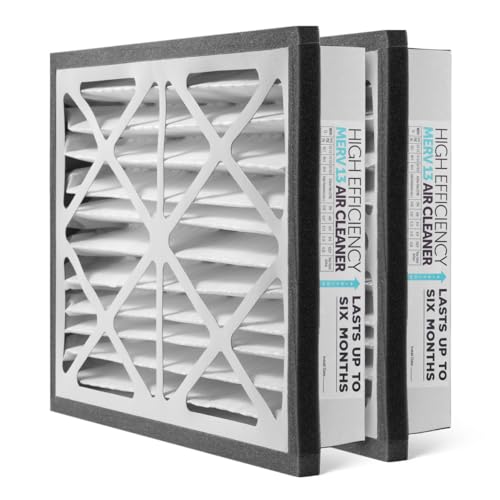 Zephyr 20x36x3 VGF Merv 13 Pleated Air Cleaner Filters for Whole Home Return Air Grilles. Box of 2