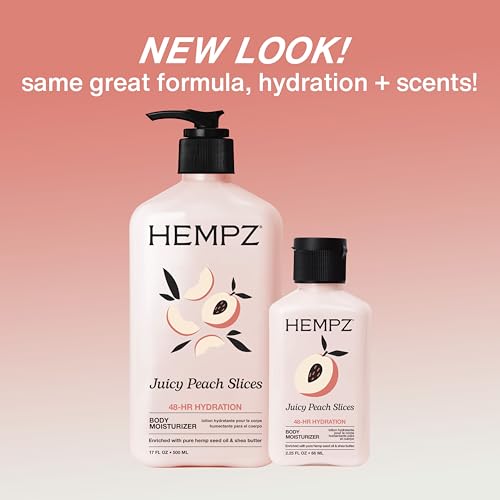 Image of Hempz Juicy Peach Moisturizing Body Lotion - 17 Fl Oz