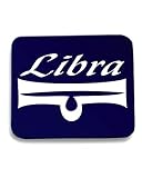 producto con impresión T-Shirtshock Alfombrilla de ratón Pad Azul Navy t0125 Libra Balanza Religion Azul Azul Navy Taglia-Unica