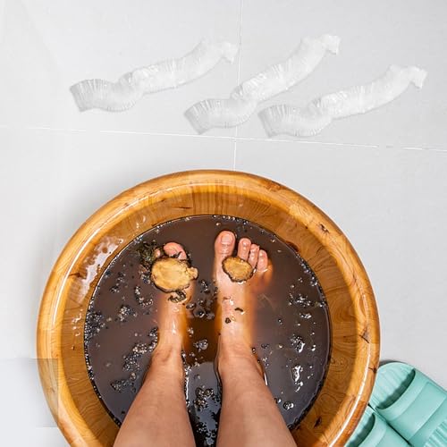 Cubre cubeta para spa de pies, 50 unidades desechables miniatura 4