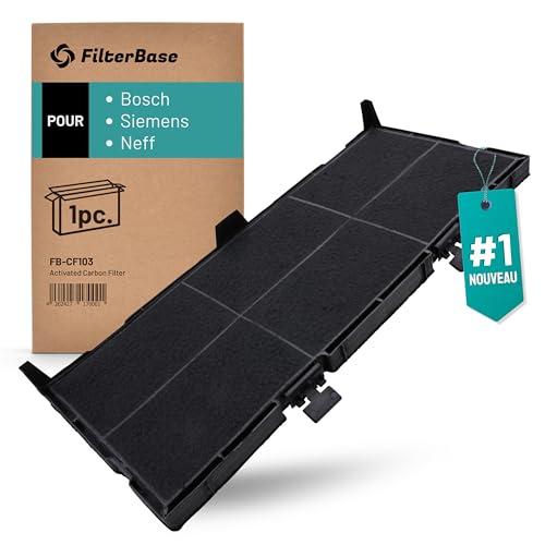 Filtre à charbon actif FilterBase pour hotte Bosch 11025806