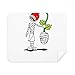 Halloween Decapitated Ghost Horus Cleaning Cloth Screen Cleaner 2pcs Suede Fabric
