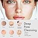 NågraCoola Electric Facial Cleansing Brush – Rechargeable Waterproof Face Scrubber for Women & Men, 2 Brush Heads for Deep Pore Cleansing & Gentle Exfoliation, 3 Speeds, Auto-Timer