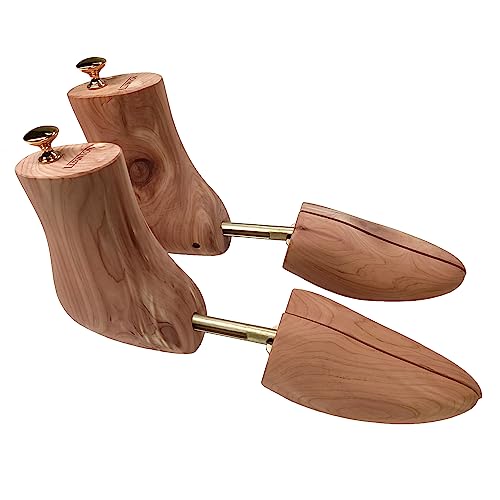 Luxinton - LUXINTON Premium Boot Shoe Tree for Men, Cedar Boot Tree, Aromatic Red Cedar Shoe Tree for Boot Care, Natural Cedar Wood Color, Men X-Large/ 11-13 US