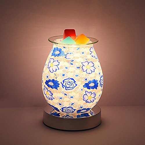 ZCYX 3D Verre aromathérapie diffuseur Cire Fonte Plus Chaud Verre Bougie Lampe pour Bureau à Domicile Chambre électrique aromathérapie Lampe Cover