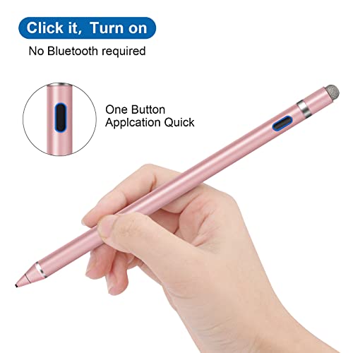 Image of Active Stylus Pens for Touch Screens, Active Pencil Smart Digital Pens Fine Point Stylist Pen Compatible with iPhone iPad,Android Smart Phone&Tablet Writing Drawing by maylofi