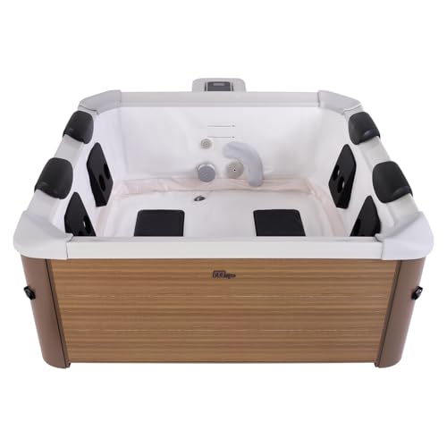 MSpa Oslo Amber Hot Tub with Wi Fi Control, LED Lighting and Cover Included - Image 2