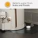 Kidde WiFi Water Leak Detector & Freeze Alarm, Alexa Device, Smart Leak Detector for Homes with App Alerts,White