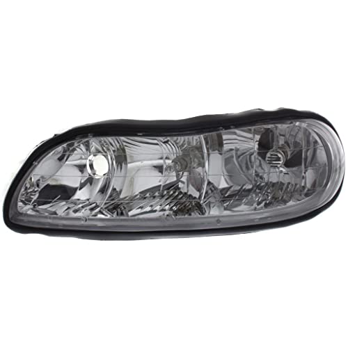For Chevy Malibu Headlight Assembly 1997-2005 Driver Side Bulbs Included DOT Certified GM2502154 | 22618782
