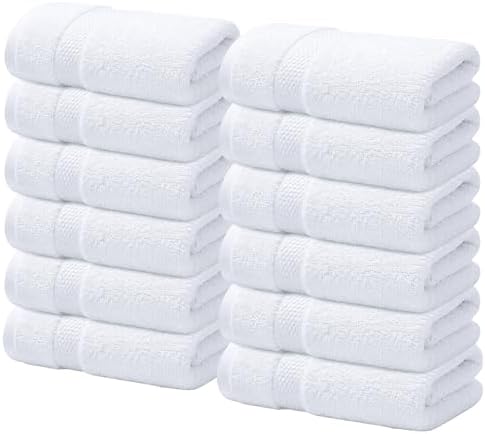 Infinitee Xclusives Luxury Wash Cloths for Showering [13x13] – 10...