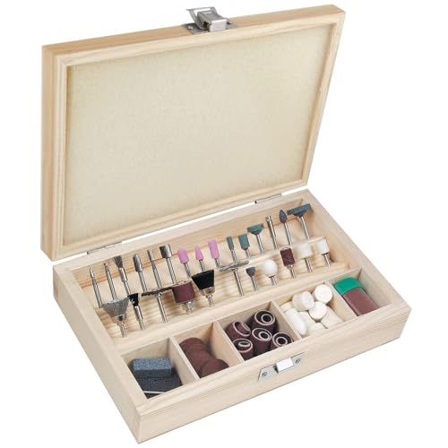 Outil rotatif coffret complet 100 pièces pour restaurer vos meubles anciens