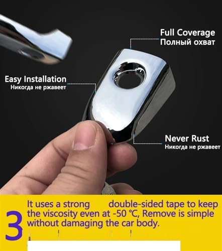 Cubierta de manija para X1 E84 2012-2015: protector exterior inteligente 3