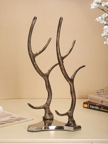 Image of Trovea's Twisted Branch Wine Stand Aluminium Wine Bottle Holder for Home Bar