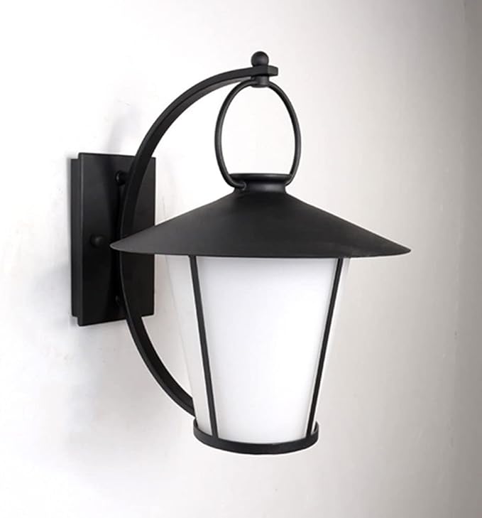 Likaixin19099 Buitenwandlamp, Europese retro -metalen verlichting, Creative Balkon Garden gemonteerde verlichtingsarmaturen, exterieur trappenhuis, voor voordeur, ingang, patio, achtertuin photo 3