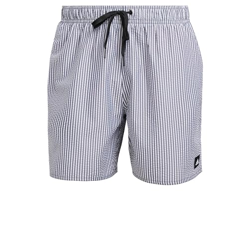 Short de bain adidas court blanc XXL homme maillot de natation Stripey