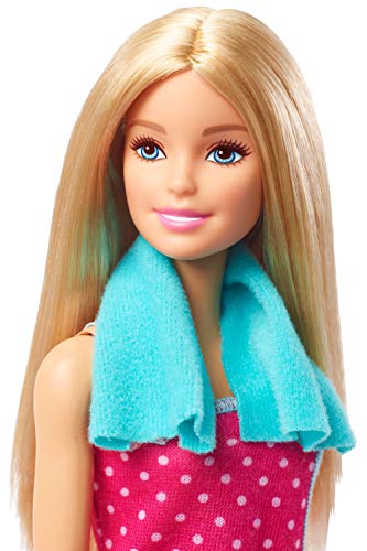 Barbie Doll And Furniture Set, Bathroom With Working Shower And Three Bath Accessories, Gift Set For 3 To 7 Year Olds​​ #TOP7