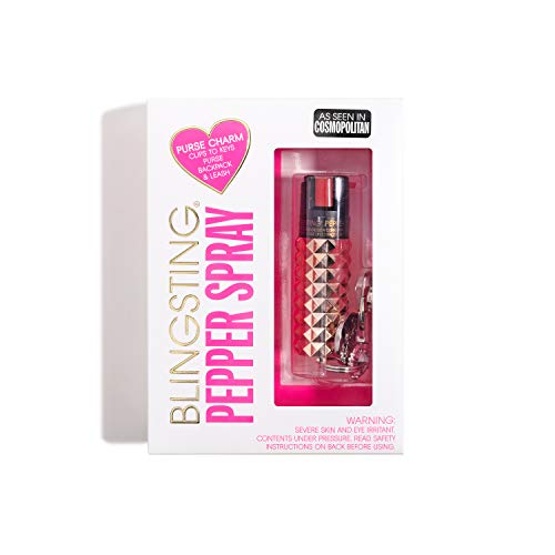 Blingsting Pepper Spray Keychain For Women Rose Gold #TOP1