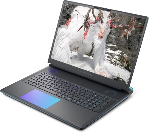 Image of New Alien.Ware Area-51 Gaming Laptop 18 inch WQXGA (2560x1600) 300Hz Display 20-Cores Ultra 7 Processor 255HX 32GB RAM 1TB SSD Geforce RTX 5060 8GB GDDR7 Graphics Thunderbolt Ethernet Wi-Fi 7 Win 11Home