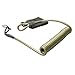 Lanyard - Adjustable Rope Lanyard for Keys Whistle ID Cards and Tools - Security Belt Strap Spring Retention Coil Outdoor Sport