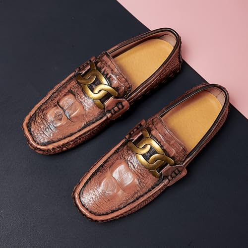 Men’s Premium Leather Penny Loafers - Heritage Design, Slip-On Elastic Collar, Non-Marking Boat Sole Driving-Ready Thin Forefoot - for Casual, Business & Maritime Adventures2