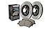 Stoptech 937.38009 Street Axle Pack, Slotted, Front