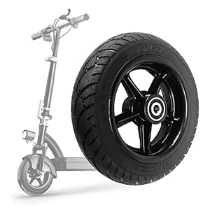 Roue solide pour scooter électrique – Pneu solide antidéflagrant de 8 pouces – Compatible avec tous les scooters électriques Roue solide en nid d’abeille – 200×50 Tubeless en caoutchouc