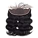 Sweetie Hair Body Wave Bundles with Frontal Human Hair (16 18 20 with 14) 13x4 Lace Frontal Closure with 3 Bundles Brazilian Hair Weave Natural Color