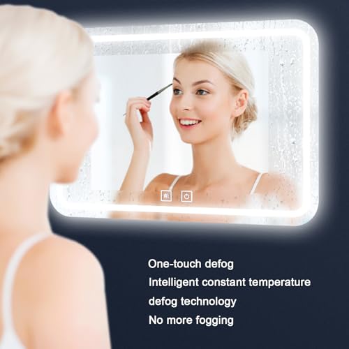Miroir de salle de bain mural intelligent pour simplifier votre routine - 7