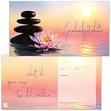 Lieferumfang: 100 Gutschein-Formulare, blanko mit vordgedrucktem Text zum selber Ausüllen.