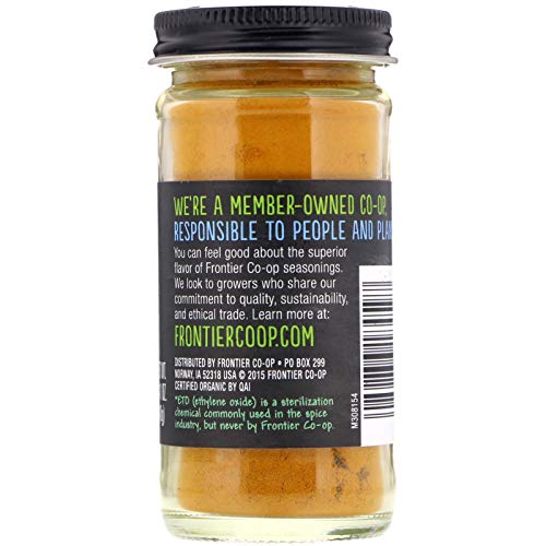 Frontier Herb Turmeric Root - Organic - Ground - 1.41 oz - Image 2