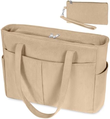 Genérico Bolso Shopper Grande Bolsa Tote Bag Mujer con Cremallera...