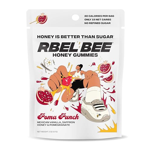 Rbel Bee Sweets Poma Punch Fruit Chews 2 OZ Pack de 6 miniatura 3