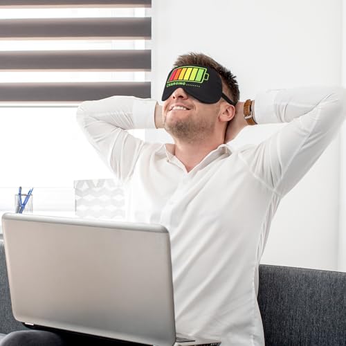 TeTupGa 2 Pcs Sleeping Eye Mask, Guys Blackout Sleeping Mask for Kids Adult Children's Travel Eye Mask Eye Cover Blindfold for Game - Image 3