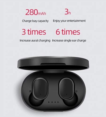 Fone de ouvido Earbuds A6S Bluetooth 5.0 (Embalagem econômica)