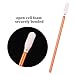 Chinco 200 Pieces Foam Swab Sponge Swab Foam Tips Sponge Stick for Inkjet Printer Print Head Camera Optical Lens Optical Equipment(Orange,3.66 Inch)