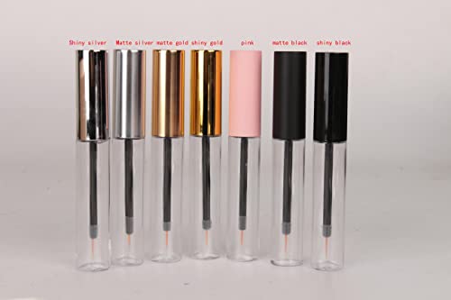 COSIDEA Tubos vacíos dorados 10ml 12pcs para delineador miniatura 7