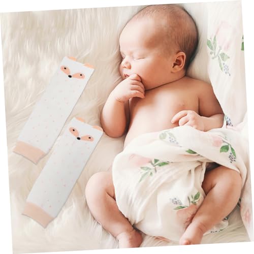 Cartoon Fox Knee Pads Thickened Slip Leg Warmers Soft Cushion for Winter Indoor Outdoor Use4