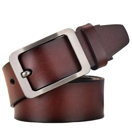 Ceinture noire homme en cuir de vachette pour éviter l'usure des pantalons d'affaires