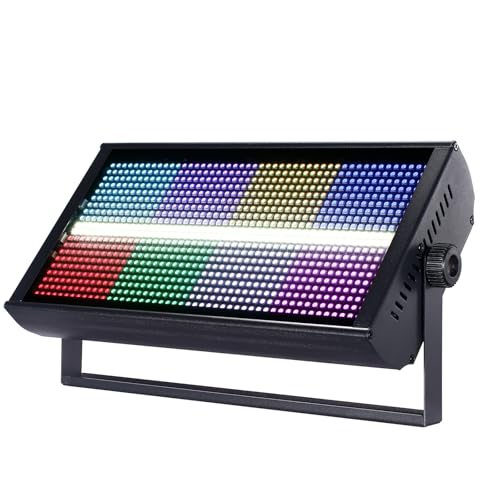 Image of MFL. 4 In 1 Stage Strobe Light with 960 Leds Rgbw, Professional, 250W High Power, Blinder Wash Effect, Black Lights, All In One, Dj /Disco Lights, Sound Activated Modes, Control