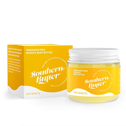 Southern Butter Natural Intimate Body Butter, Fragrance Free, 1.82-Ounce Jar #TOP1