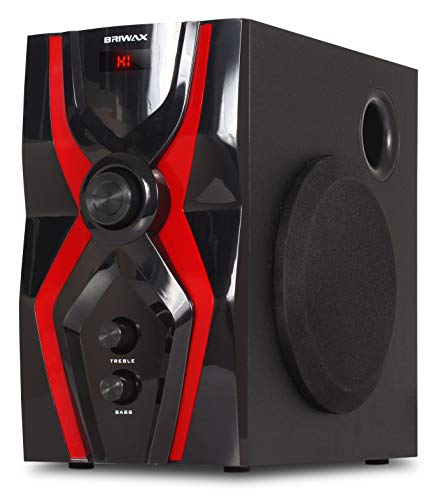 Home Theater Bluetooth 280w com Subwoofer 5.1 e 4 Caixas acústicas Controle de Som estéreo Conexão R