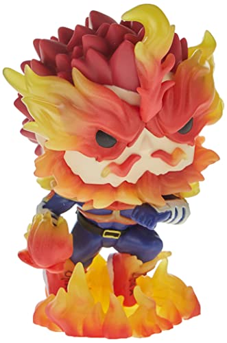 Funko Pop My Hero Academia Endeavor Brillo En La Oscuridad Exclusivo 49672 Muñecos Cabezones, Multicolor (Funko-49672)