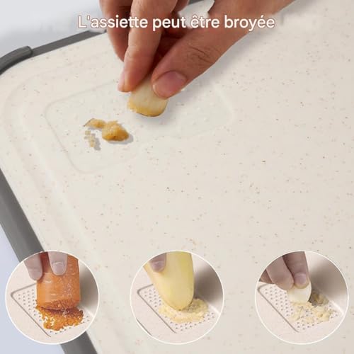 Planche à découper en titane anti-odeurs et durable pour votre cuisine
