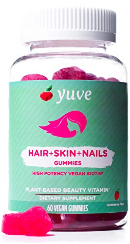 Yuve Vegan Biotin 5000 mcg Gummies - 60ct