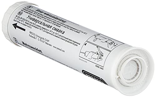 Cartouche 12511 graisse blanche 400gr lot de 5 haute adhérence pour une lubrification propre