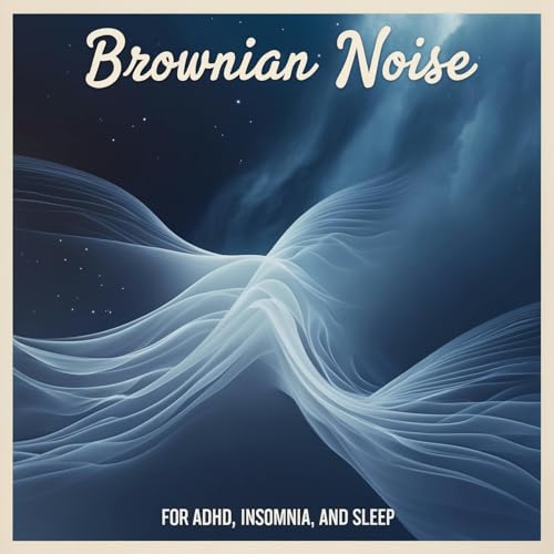 Brownian Noise With Rain & Thunder Sounds for ADHD, insomnia and Sleep - 8 hours brown noise adhd