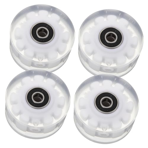 GALPADA Roller Skate Wheels Outdoor Wear-resistant Flashing Skating Wheels for Street Skateboarding