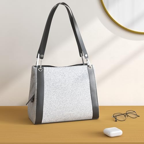 Image of Calvin Klein Reyna Novelty Triple Compartment Shoulder Bag