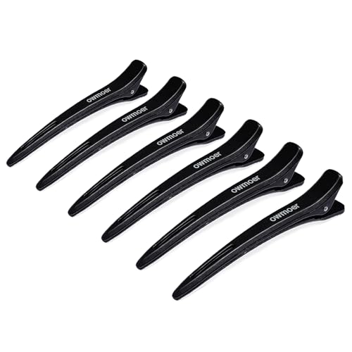 Professional Anti Slip Duckbill Hair Clips 6pcs