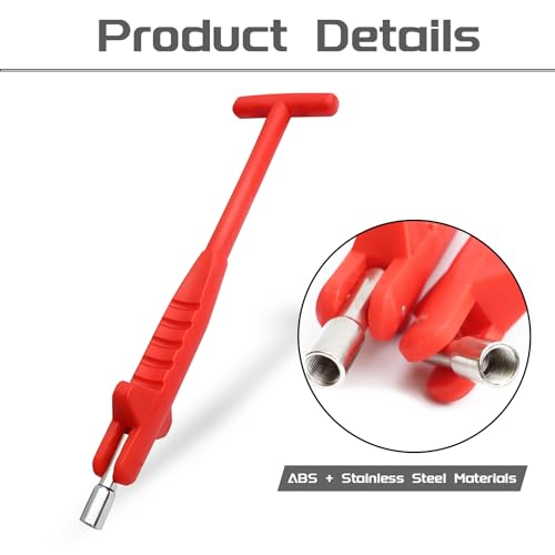 Image of NTNEV Car Tire Valve Stem Puller, Automotive Tyre Valves Core Remover, No Scratch Repair Remover Extender Adapter, Vehicle Repair Accessories Universal for SUVs,Motorcycles,Trucks,Etc